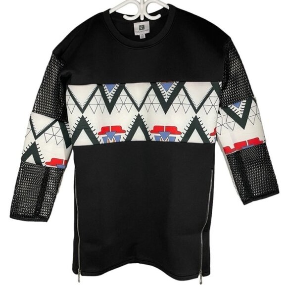 Vicky and Lucas Geometrics Mini Dress size L - Picture 1 of 10